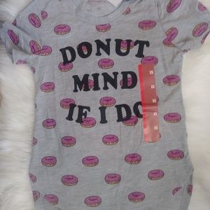 shirt donut mind if i do desing in front